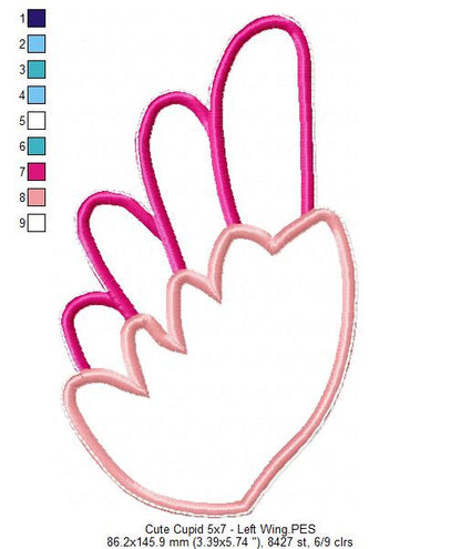 Cute Cupid - ITH Project - Machine Embroidery Design