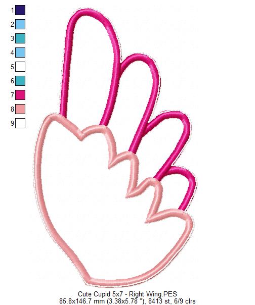 Cute Cupid - ITH Project - Machine Embroidery Design