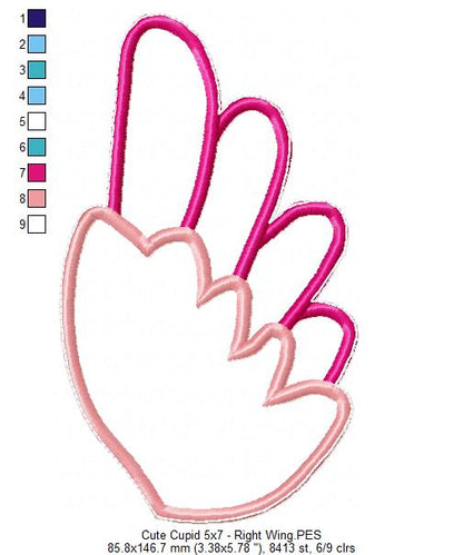 Cute Cupid - ITH Project - Machine Embroidery Design