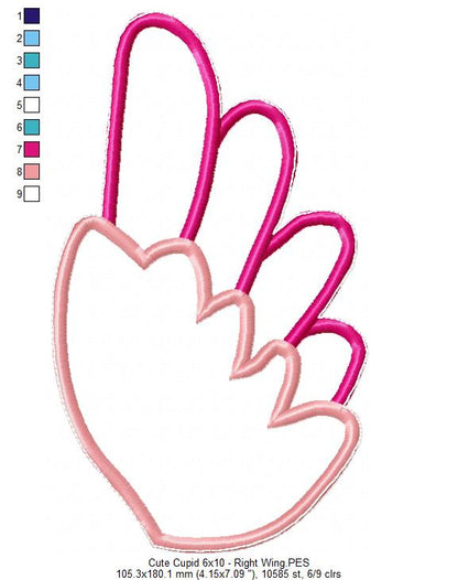 Cute Cupid - ITH Project - Machine Embroidery Design