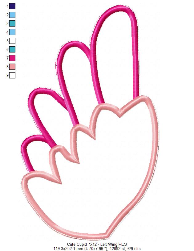 Cute Cupid - ITH Project - Machine Embroidery Design