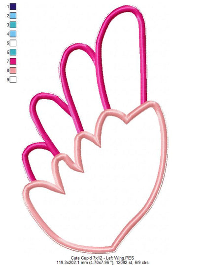 Cute Cupid - ITH Project - Machine Embroidery Design