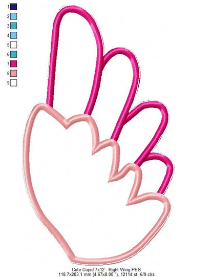 Cute Cupid - ITH Project - Machine Embroidery Design