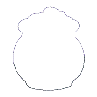 Cute  Leprechaun Ornament - ITH Project - Machine Embroidery Design