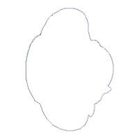 Pig with Hat Ornament - ITH Project - Machine Embroidery Design