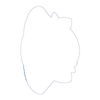 Summer Cat Ornament - ITH Project - Machine Embroidery Design