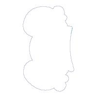 Valentine´s Mouse Ornament - ITH Project - Machine Embroidery Design