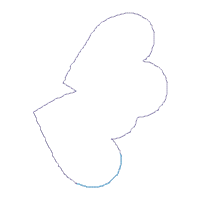 Valentine´s Mouse Ornament - ITH Project - Machine Embroidery Design