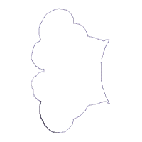 Summer Dog Ornament - ITH Project - Machine Embroidery Design