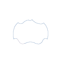 Daisy Face - Applique - Machine Embroidery Design