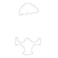 Baby Brachiosaurus in the Egg - Applique - Machine Embroidery Design