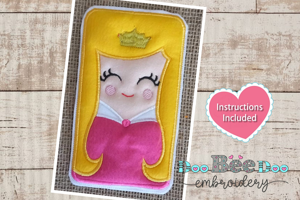 Aurora Princess Candy Holder - ITH Project - Machine Embroidery Design