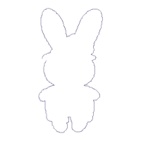 Farm Bunnies Set of 6 designs - ITH Project - Machine Embroidery Design