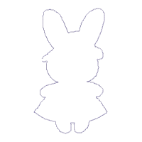 Farm Bunnies Set of 6 designs - ITH Project - Machine Embroidery Design