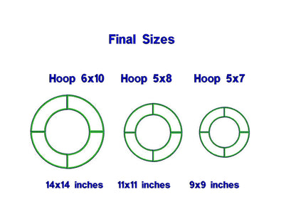 Safari Wreath Door Ornament - ITH Project - Machine Embroidery Design