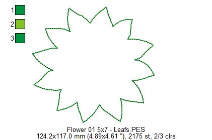 Spring Lilac Flower - ITH Project - Machine Embroidery Design