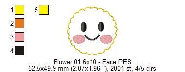 Spring Lilac Flower - ITH Project - Machine Embroidery Design