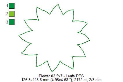Spring Pink Flower - ITH Project - Machine Embroidery Design