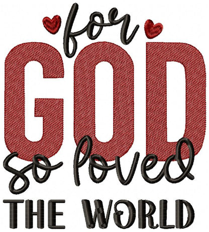 John Three Sixteen - Sketch Stitch - Set of 2 Designs - Machine Embroidery Design