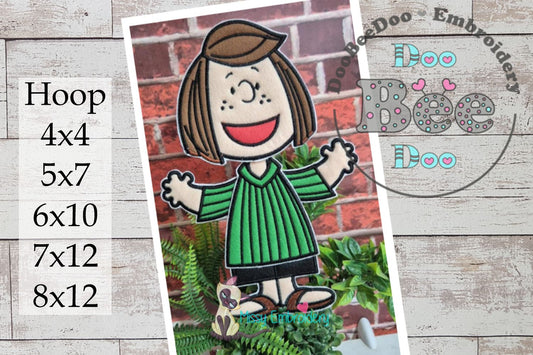 Peppermint Patty – ITH Project – Machine Embroidery Design