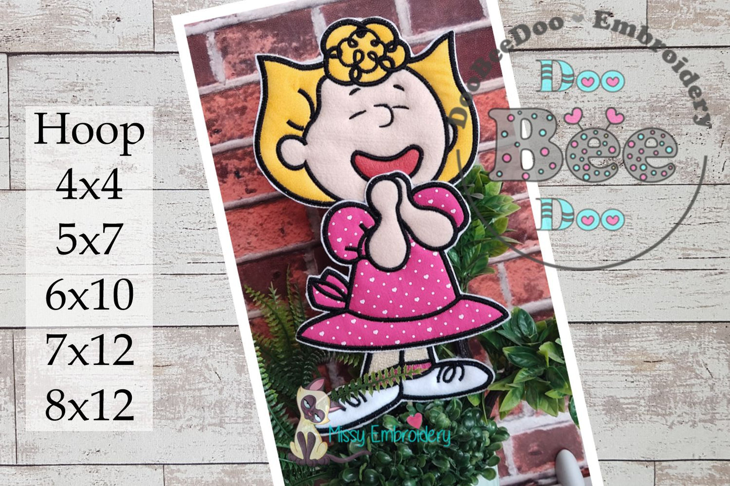 Sally – ITH Project – Machine Embroidery Design