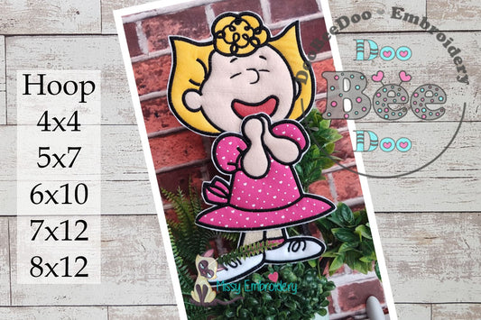 Sally – ITH Project – Machine Embroidery Design