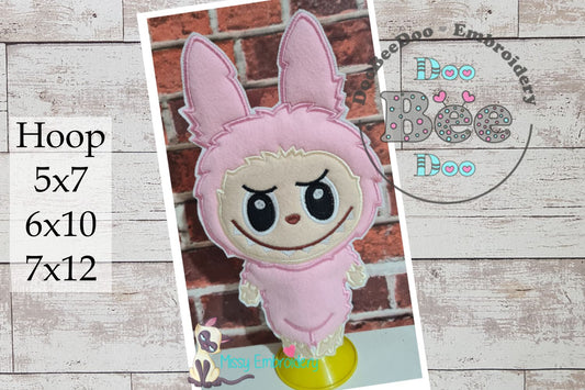 Little Cute Monster – ITH Project – Machine Embroidery Design