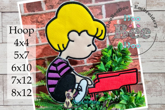 Schroeder – ITH Project – Machine Embroidery Design