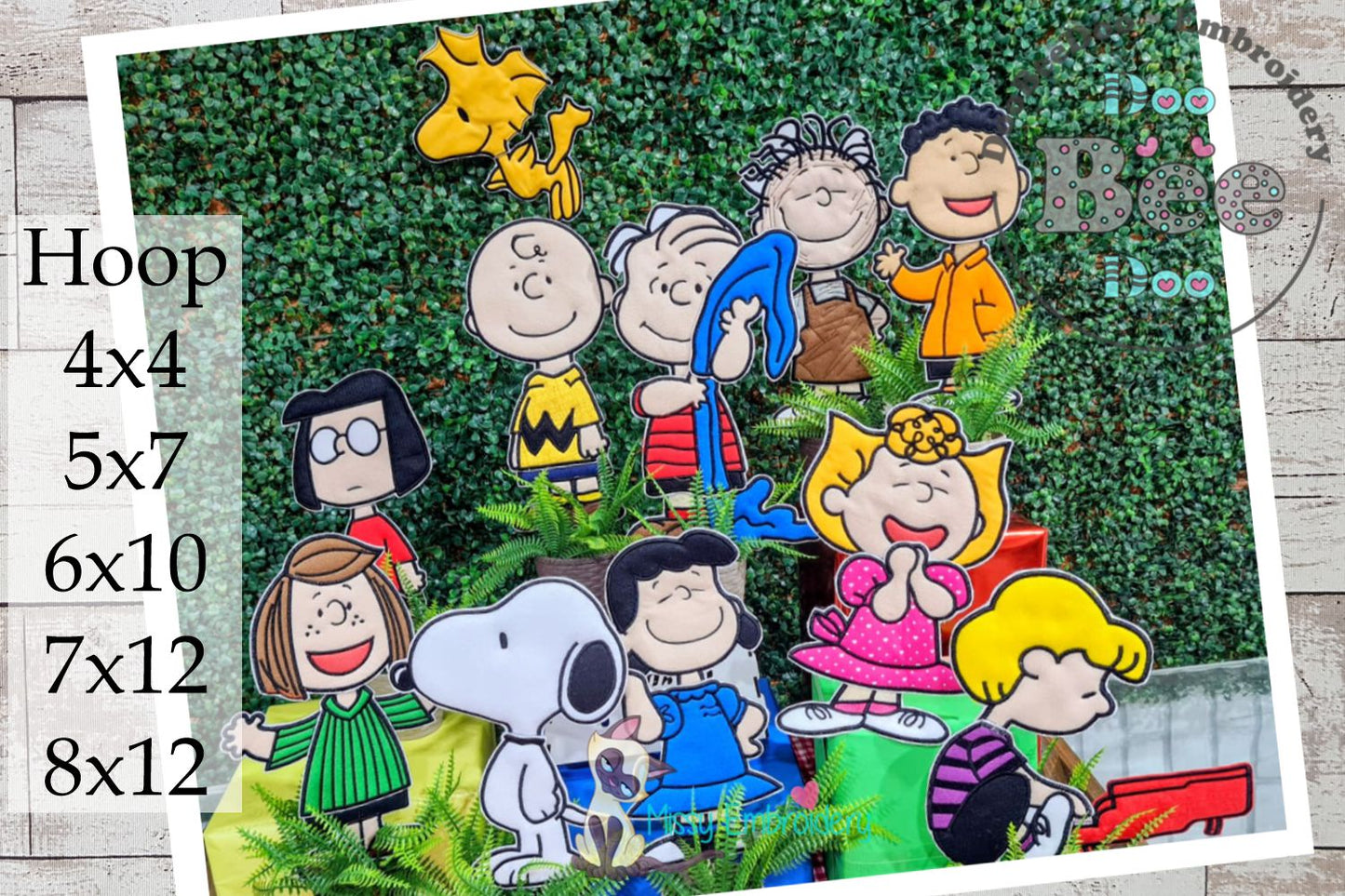 Peanuts Characters – ITH Project – Machine Embroidery Design