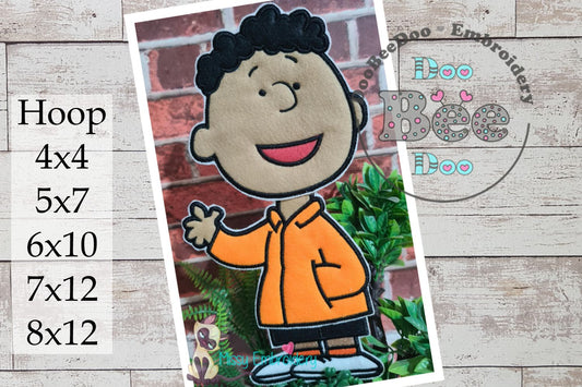 Franklin – ITH Project – Machine Embroidery Design