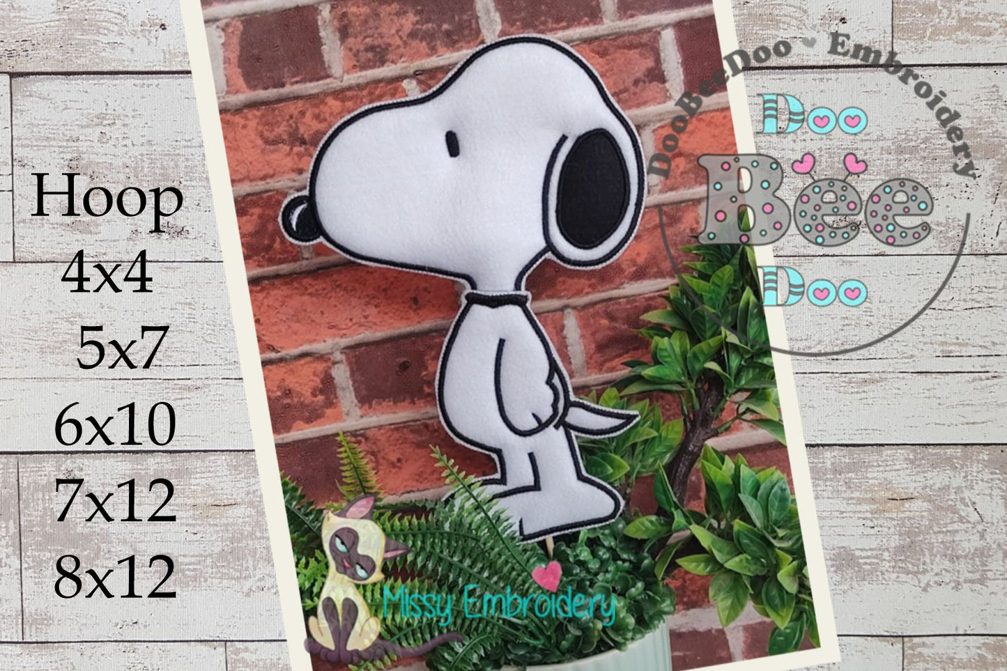 Snoopy – ITH Project – Machine Embroidery Design