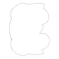 Baby Brachiosaurus in the Egg Ornament - ITH Project - Machine Embroidery Design