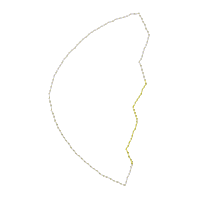 Baby Brachiosaurus in the Egg Ornament - ITH Project - Machine Embroidery Design