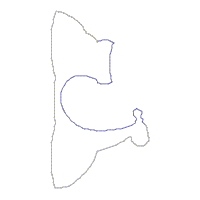 Mom on Motorcycle Mothers Day - ITH Project - Machine Embroidery Design