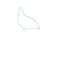 Winter Gnome Skating - Applique - Machine Embroidery Design