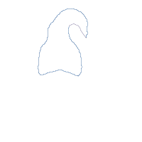 Thanksgiving Gnome with Turkey Drumstick - Applique Machine Embroidery Design