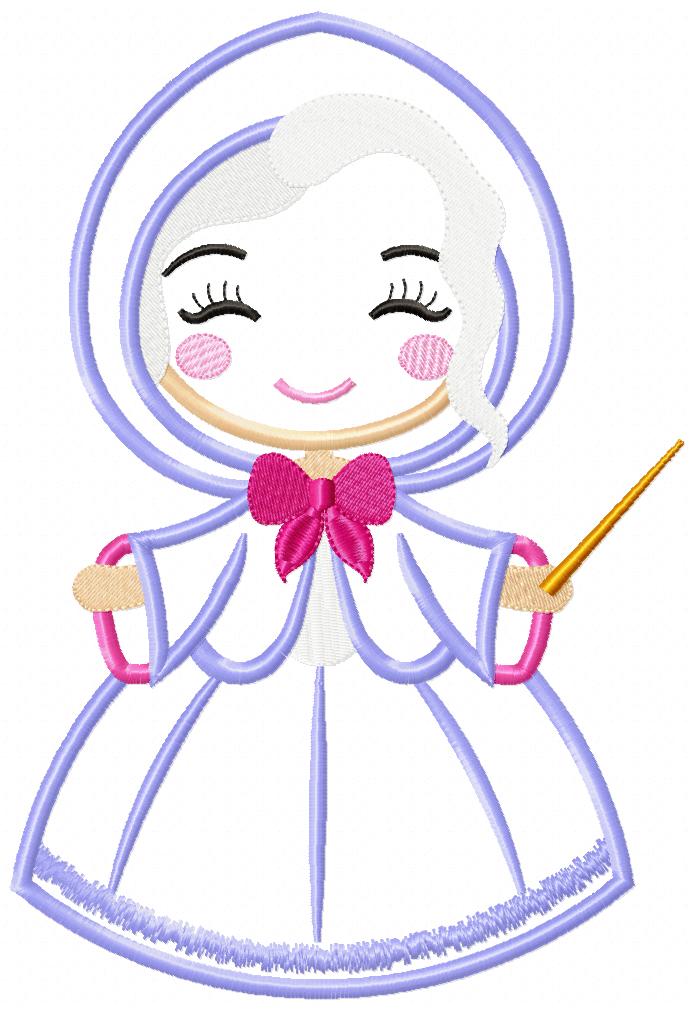 Fairy Godmother Cute - Applique