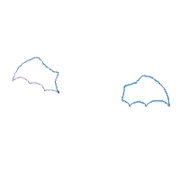 Vampire Gnome Trick or Treat - Applique - Machine Embroidery Design