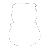 Halloween Tower Vase Ornament - ITH Project - Machine Embroidery Design