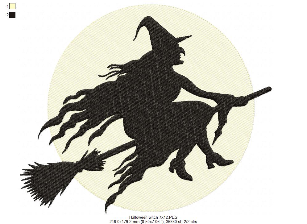 Witch and Moon - Fill Stich