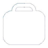 Happy Doctor First Aid Bag - Applique Embroidery