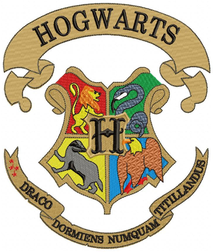 School of Magic - Fill Stitch Embroidery