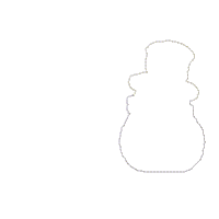 Christmas House Ornament - ITH Project - Machine Embroidery Design