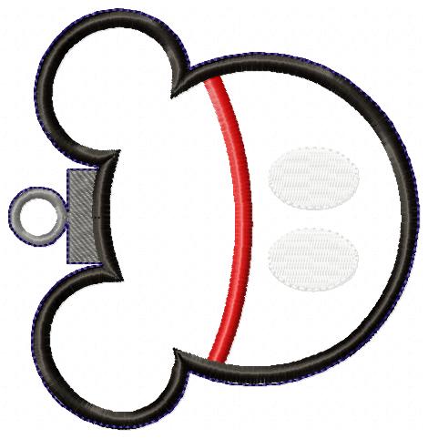 Characters Christmas tree Ornaments - ITH Project - Machine Embroidery Design