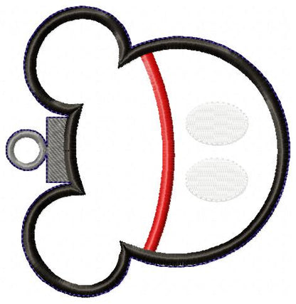 Characters Christmas tree Ornaments - ITH Project - Machine Embroidery Design