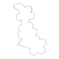 All Guests Must be Approved by the Dog Wreath - ITH Project - Machine Embroidery Design