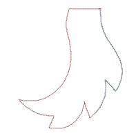 Angel Dog Clock - ITH Project - Machine Embroidery Design