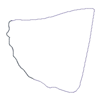 Butterfly Clock - ITH Project - Machine Embroidery Design