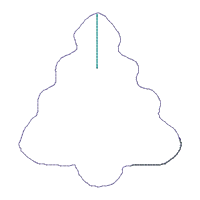 Chirstmas Candys Tree Ornaments Set - ITH Project - Machine Embroidery Design