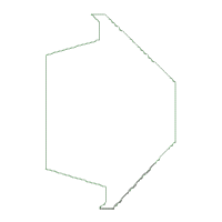 Christmas Red Clock Ornament - ITH Project - Machine Embroidery Design